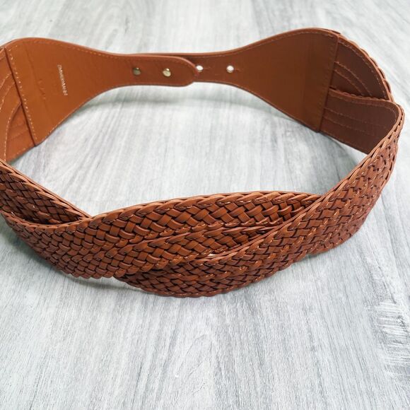 Zimmermann Tan Braided Leather Belt